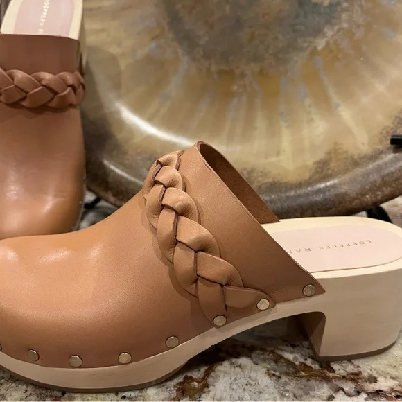 Loeffler Randall Tan Braided Mules - Picture 4 of 4